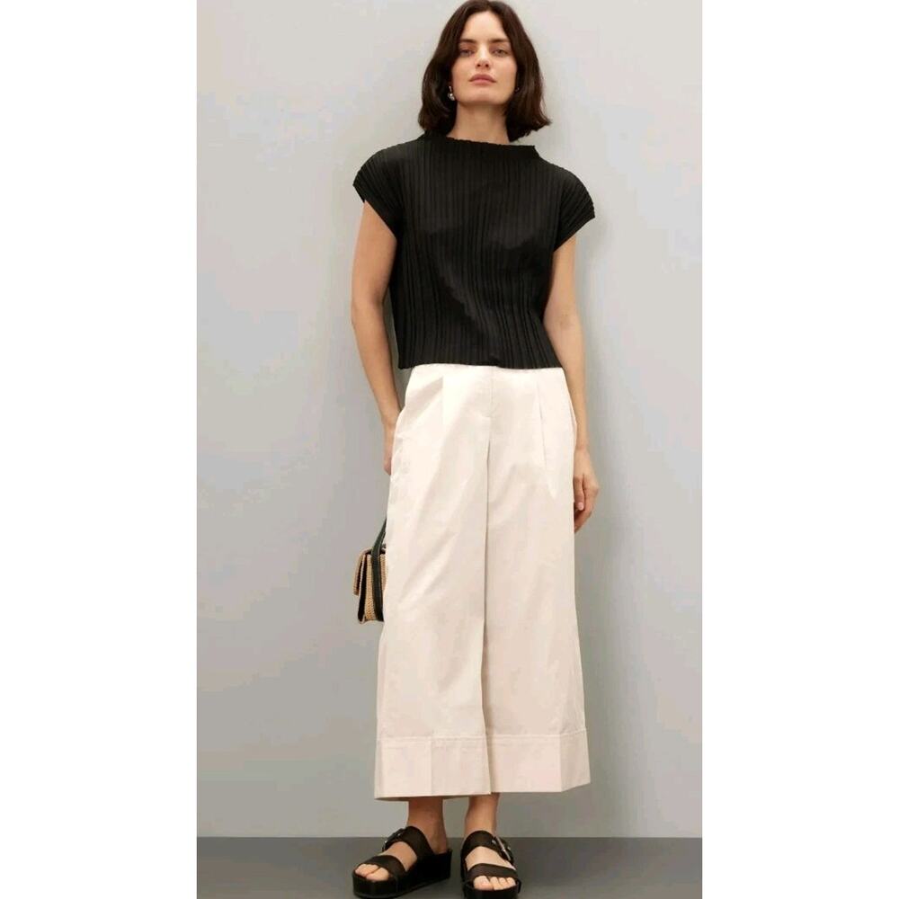 Phillip Lim 3.1 Wide Leg Khaki Pants Size 4 NEW $425